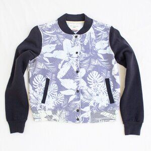 Sol Angeles Tropical Print Bomber Jacket